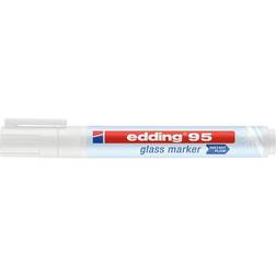 Edding Glass marker 95 hvid [Levering: 1-2 dage.]